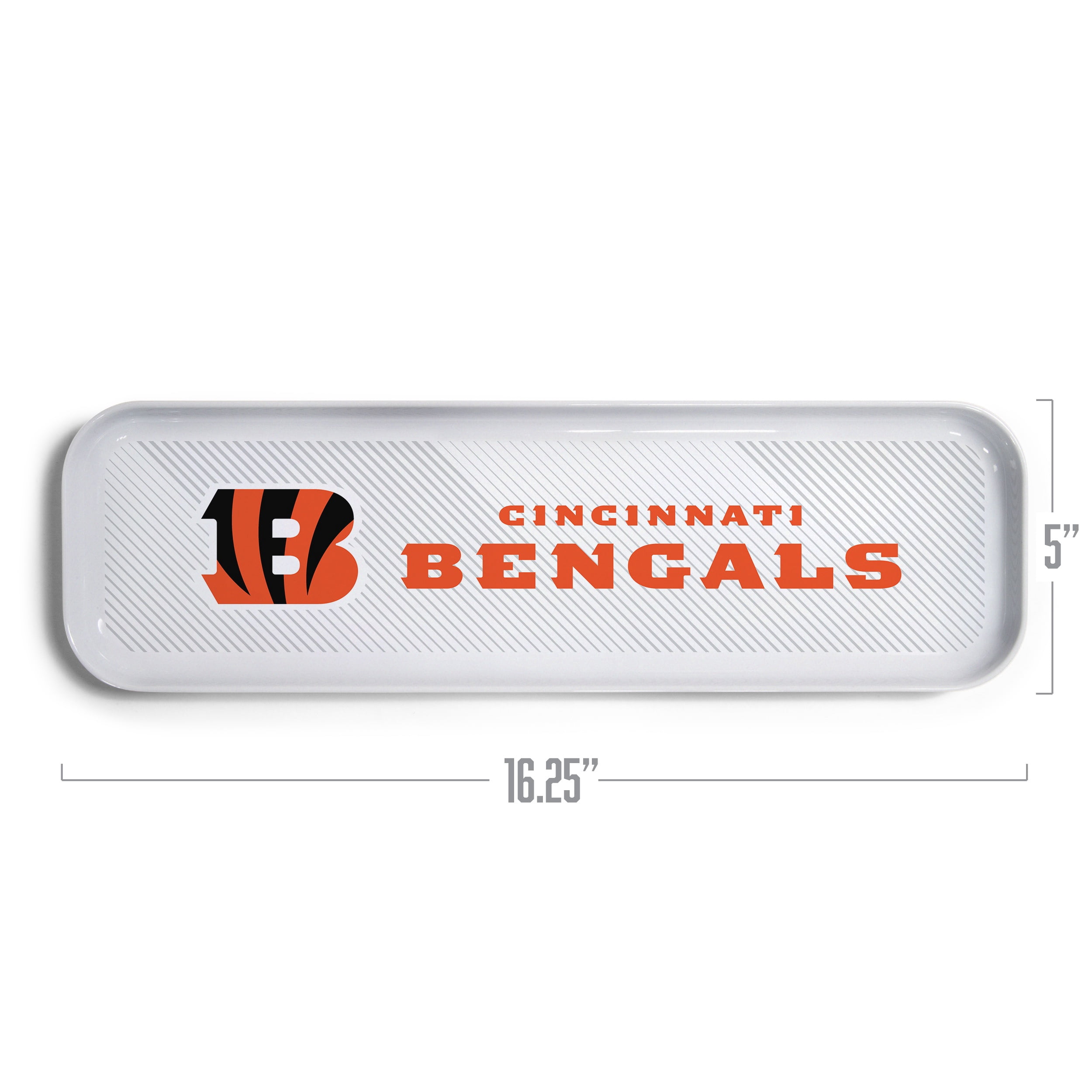 YouTheFan NFL Cincinnati Bengals Small Snack Platter