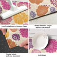thumbnail image 3 of Pioneer Flower Floral Print Pattern Kitchen Rug Mat,Kitchen Runner Rugs Non Skid Washable,Decorative Kitchen Floor Mats for Kitchen,Sink,Laundry,17"X47", 3 of 5