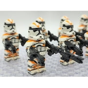 Star Wars Commander Cody Waxer and Boil 212th Attack Battalion Custom Armored Clone Troopers Set