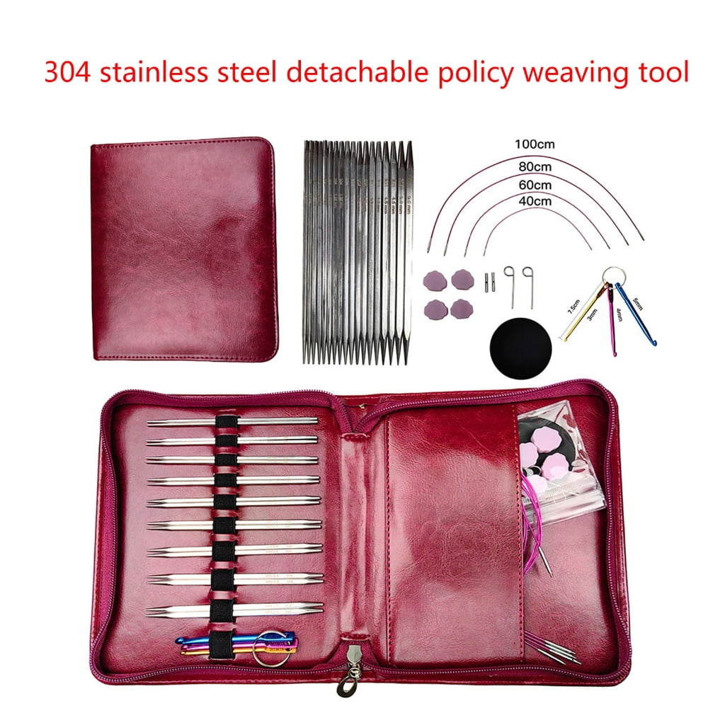 lanema Interchangeable Crochet Needle Circulars Knittings Needle Set for Crochet Lovers
