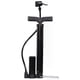 thumbnail image 1 of Portable Bicycle Foot Pump Bicycle Tire Air Pump Mini Foot Pump, Presta and Schrader Valve Automatic Reversible 120PSI with Ball Needle Multi-function, 1 of 4