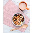 thumbnail image 3 of Pink Geometric Kitchen Dish Towels for Drying Dishes Set of 4, Modern Minimalism Solid Color Striped Waffle Weave Microfiber Hand Tea Bathroom Towels Quick Dry & Absorbent Towel 12x12, 3 of 7