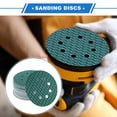 thumbnail image 2 of 50 Pcs Sanding Discs 5 Inch 8 Hole 240 Grit Hook and Loop Sandpaper Universal for Automotive Repair Blue, 2 of 7