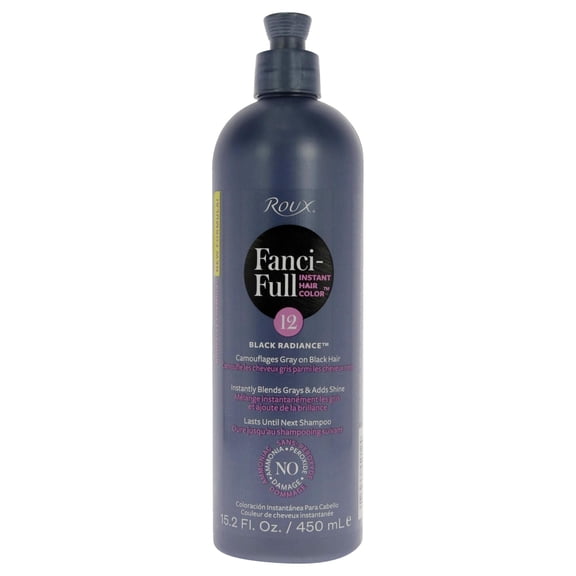 Roux Fanci-Full Temporary Haircolor Rinse, Black Rage, 15.2 Oz