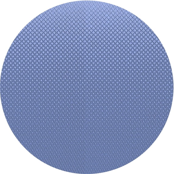 Ahgly Company Indoor Round Patterned Sky Blue Dress Blue Area Rugs, 5' Round