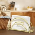 thumbnail image 3 of 2 porta servilletas de metal para mesa de comedor al aire libre. Estilo A, 3 of 9