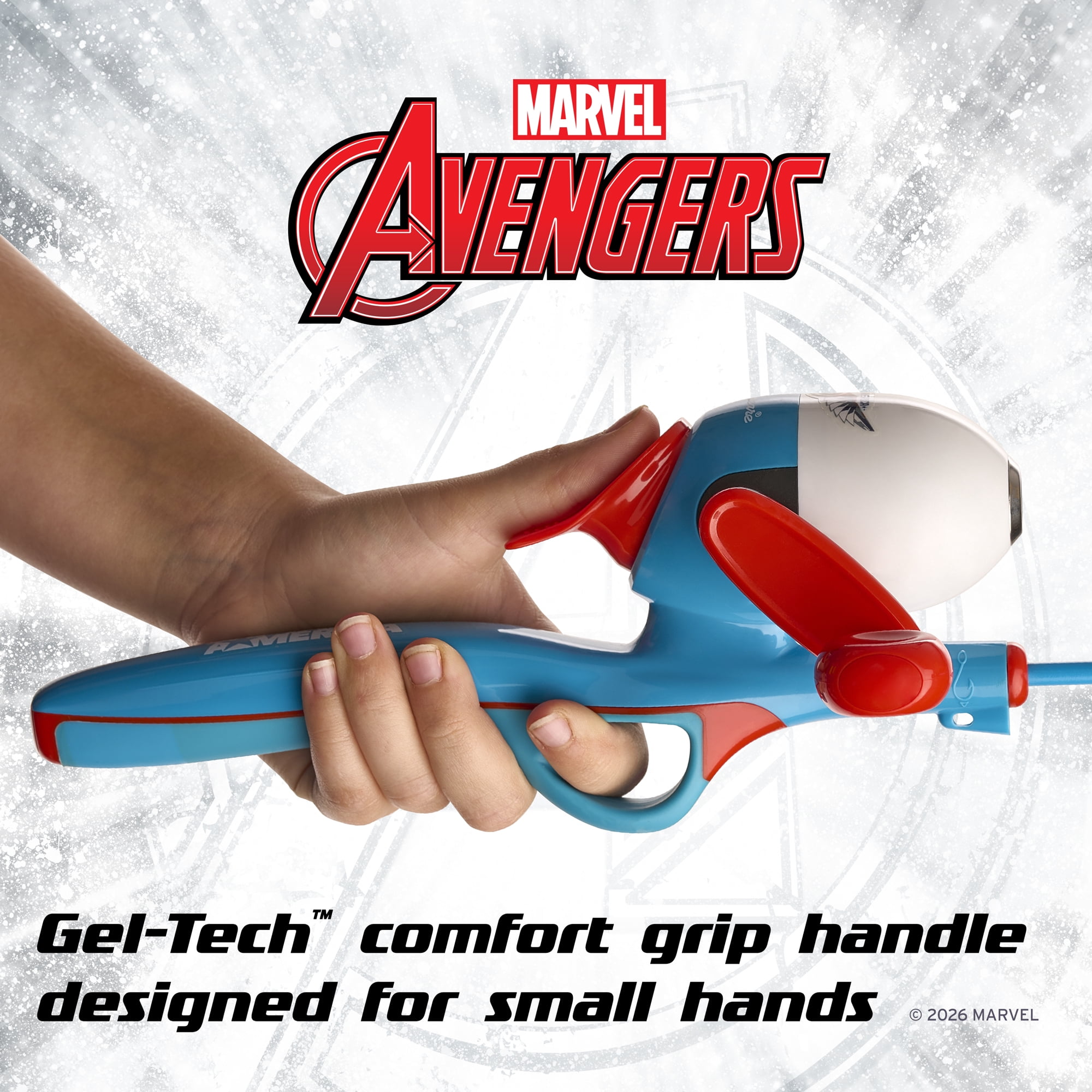 Shakespeare Marvel Captain America Beginner Fishing Kit