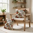 thumbnail image 4 of Sm:)e Christmas Throw Pillow Covers 18x18 Inch Set of 2, Northern Cardinal Cross Decorative Cushion Covers for Couch Sofa Bedroom Living Room Home Decor, 4 of 7