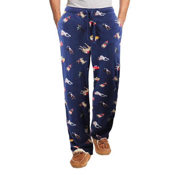 Men's Flannel Fleece Drawstring Sleep Lounge Pants Super Soft Pajama