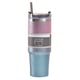 thumbnail image 2 of Taza de aislamiento de paja de 30 oz, termo de agua para coche con pintura de diamante (rosa y azul) Ndcxsfigh Para Estrenar, 2 of 9