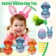 thumbnail image 6 of 3D Printed Easter Bunny Egg Toy – Jointed Movable Rabbit Decoration, Spring Festival Craft for Kids, Easter Gift & Holiday Decor, 6 of 7