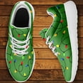 thumbnail image 5 of Coolcustomize Custom Christmas Walking Sneakers, Snowman Design, Comfortable Lightweight Running Shoes, Festive Holiday Footwear for Women, 5 of 6