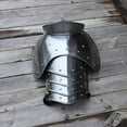 thumbnail image 4 of Medieval Warrior Riveted Pauldrons with Sword Breakers, 4 of 4