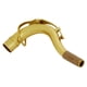 thumbnail image 2 of Greeniant Saxofón Tenor de latón, cuello curvo modificado, reemplazo de actualización, a prueba de golpes, galvanizado, boquilla de 27,5mm, pieza de Accesorios para instrumentos musicales Oro Greeniant OD031911-01B, 2 of 6