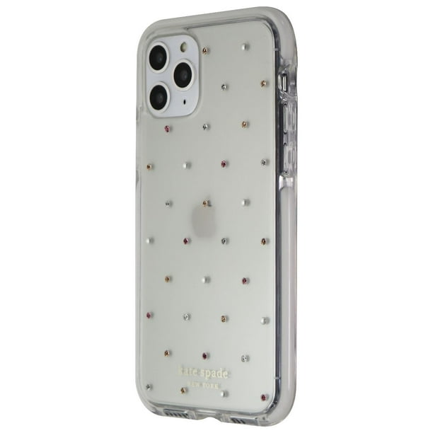 Kate Spade Defensive Hardshell Case for iPhone 11 Pro () Pin Dot  Clear 