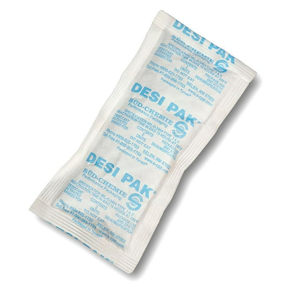 Armor Shield Clay Desiccants, 2-ounce Tyvek® Packs - Bundle of 150 Clay Desiccant Packs