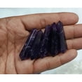 thumbnail image 4 of 10PC Mini Dream Amethyst & Clear Quartz Double-Point Obelisk Crystal Wand, 4 of 4
