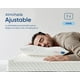 thumbnail image 2 of Almohada Luuna Ajustable Firme, 4 Pack, Tamaño Estándar 88x46 cm, Memory Foam, Funda Lavable blanco Estándar, 2 of 6