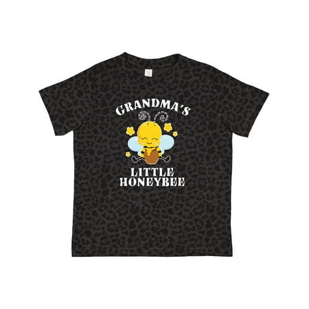 

Inktastic Cute Bee Grandma s Little Honeybee with Stars Gift Toddler Boy or Toddler Girl T-Shirt