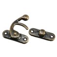 thumbnail image 3 of Unique Bargains Swing Bag Clasp Lock Antique Box Left Latch Closure Case Bronze Tone 10 Pcs, 3 of 5
