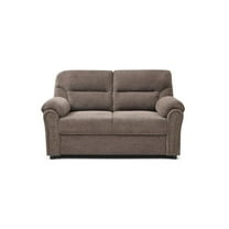 Glory Furniture Contemporary Hamilton Love Seat Brown