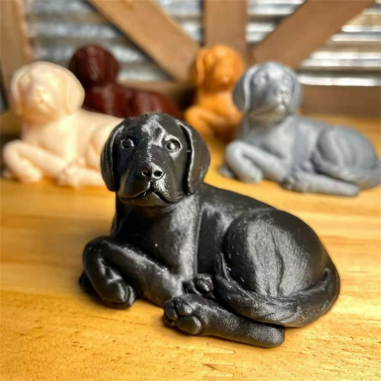 Xipoxipdo Clearance LabradorRetriever Figurine Figurine Dog Figurine Black Lab Figurine Black Lab Gifts Black Lab Ornament Lab Cake Topper Walmart