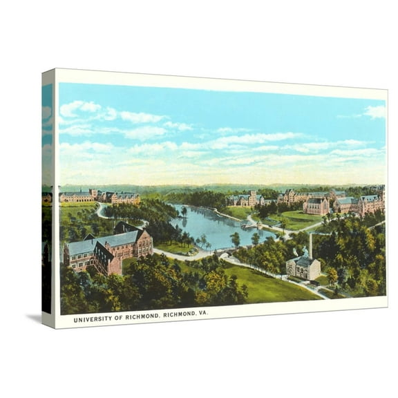Art.com University of Richmond, Virginia Stretched Canvas Print Wall Art, 24" x 16"