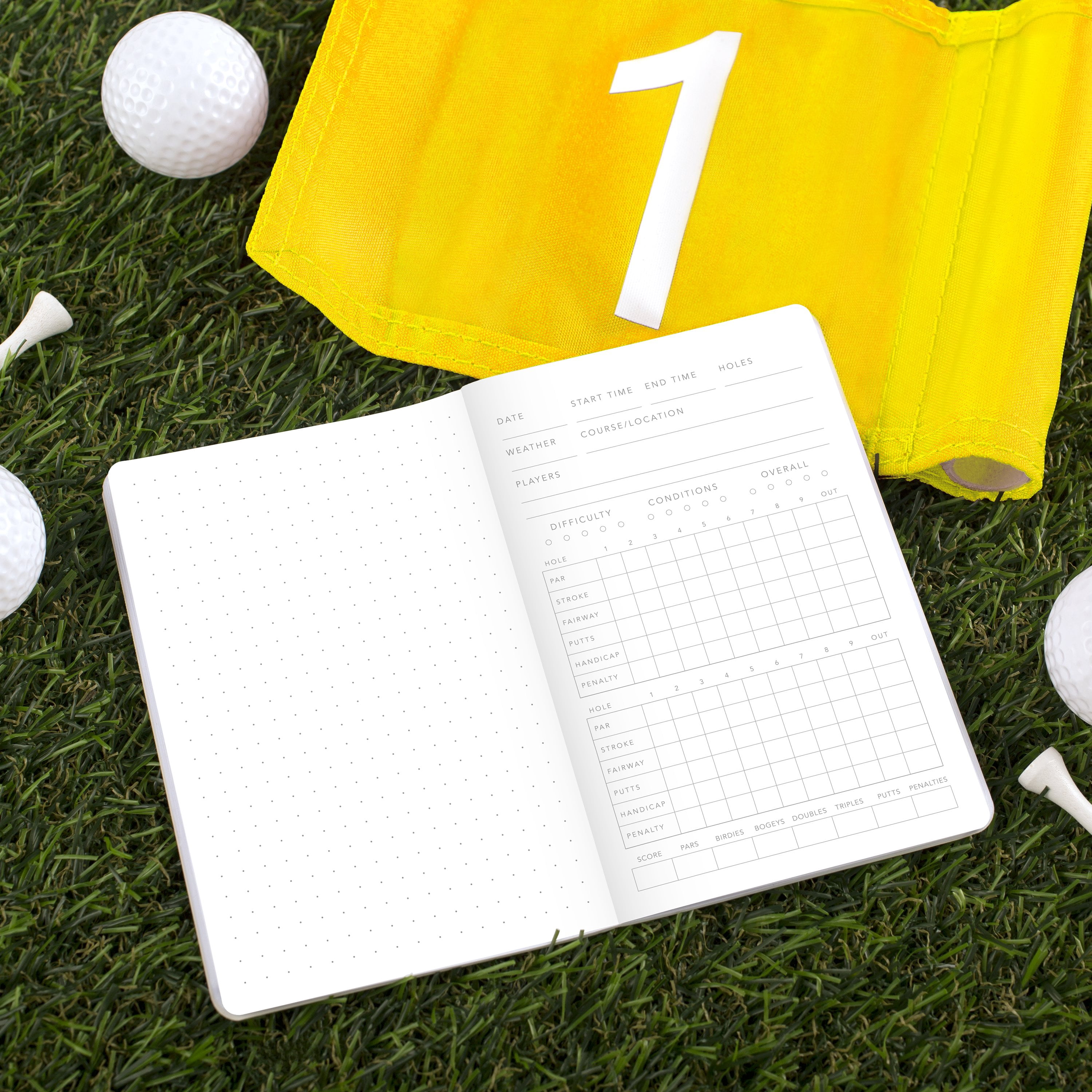 Mead Moments Carnet de poche – Golf
