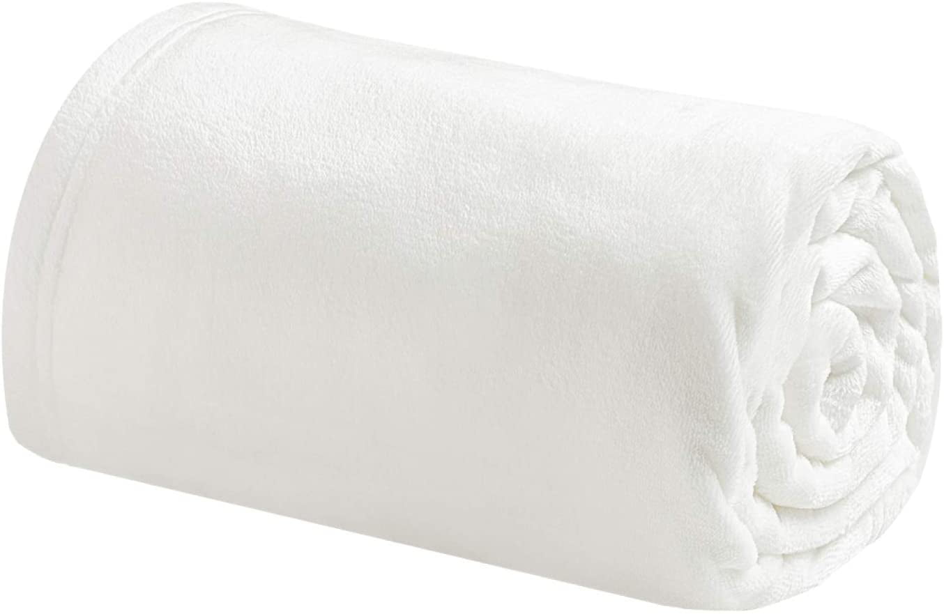 Soft Warm Cozy Toddler Blanket & Receiving Blanket for Infant or Newborn, Unicorn Pink Flannel Fleece Blanket for Baby Girl 39 x 57 in