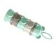 thumbnail image 2 of 4-Layer Stackable Large Capacity Portable Baby Milk Dispenser for Outdoor Travel Green, 2 of 4