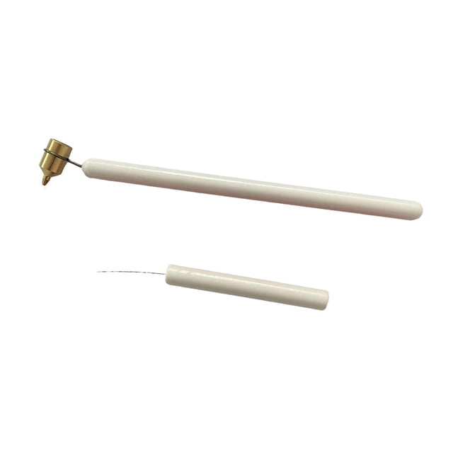 jifeng Stylo d'Écriture Fluide pour Tracer des Lignes Réparation de Rayures Blanc 0,4mm