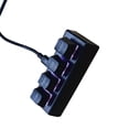 thumbnail image 3 of 4 Key USB Corded Keyboard Cut Copy Paste Select Durability for Schools and Offices Gamers and Data Entry, 3 of 10