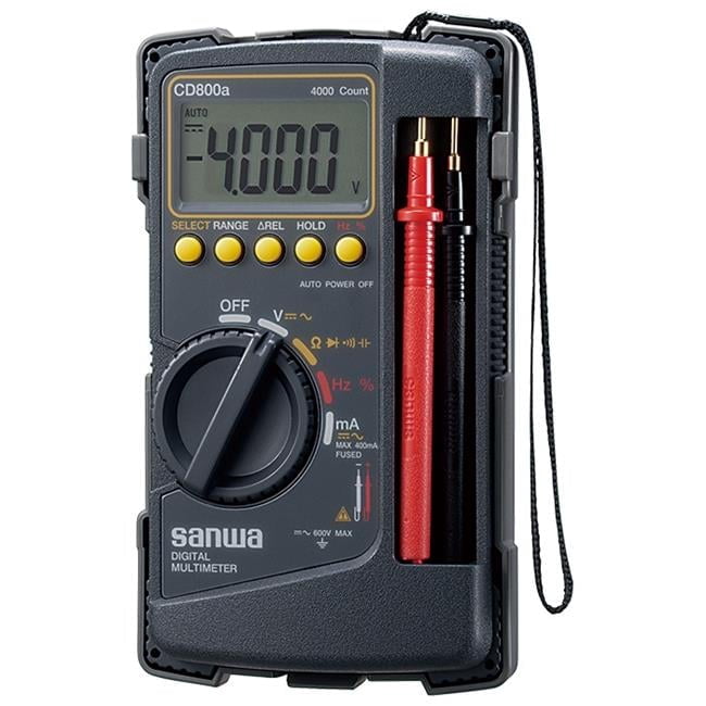 Sanwa SP-18D SP-18D | Analog Multimeter with Built-In Case
