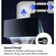 thumbnail image 2 of Billuyoard Ventilador de escape de tubo, juego de filtros redondos de Metal, ventilador de aire de ruido, tienda de baño, taller Industrial, Cocina y Comedor 8 pulgadas, 2 of 6