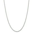 thumbnail image 1 of 14k White Gold 3.0mm D/C Quadruple Rope Chain (Weight: 10.99 Grams, Length: 18 Inches), 1 of 4