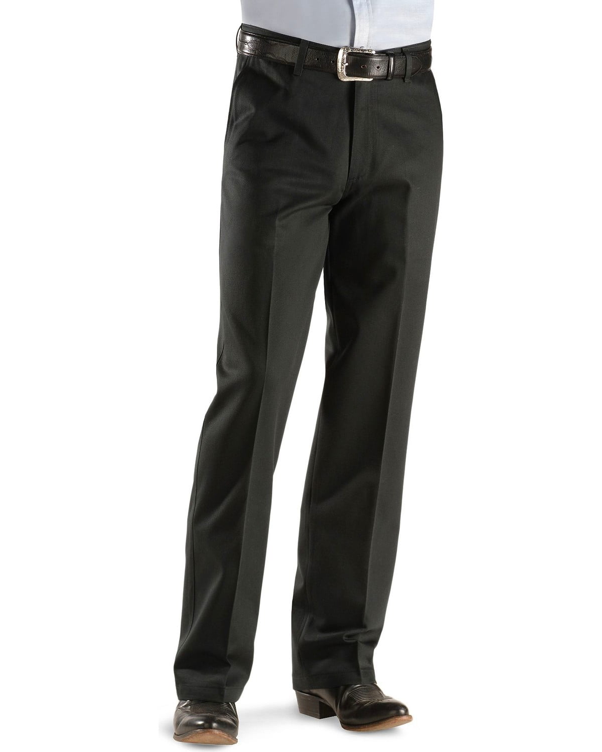 wrangler flat front pants