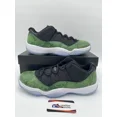 thumbnail image 1 of Ni - ke Mens Size 13 - Air Jordan 11 Retro Low Green Snakeskin Black (528895-033) NEW!, 1 of 5