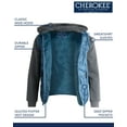 thumbnail image 5 of Cherokee Mens Jacket - Lightweight Quilted Puffer Hooded Jackets for Men Winter Coats with Pockets, 5 of 5