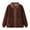 Wine, variant on Women's Winter Coat Plaid Patchwork Faux Lambswool Long Sleeve Lapel Collar Soft Thermal Casual Coats Jacket (4XL, Coffee)