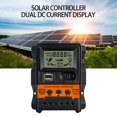 thumbnail image 4 of Sywqhk Controlador de carga solar LCD USB dual 12V 24V Regulador de panel solar (10A) Sywqhk Para estrenar, 4 of 9