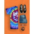 thumbnail image 3 of I Don't Want To Come Tie Dye Spiral Men -Image by Shutterstock, Male Small, 3 of 4