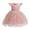 Pink, variant on 5T Girls Dress Baby Girls Princess Dress Party Dress 6Y Little Girls Sleeveless Tulle Dress Blue