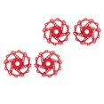 thumbnail image 3 of Adaptador de Cubo Hexagonal de Rueda de Disco de Freno de 4 Piezas de 17 mm para Arrma 1/7 Infraction Limitless Felony 1/8 RC, Piezas de Actualización Rojas, 3 of 5