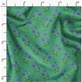 thumbnail image 2 of Soimoi Cotton Poplin Green Fabric By the Yard - 42 Inch Wide -Florals Print Fabric - Elegant and Timeless Patterns for Fashion and Home Decor Printed Fabric, 2 of 6