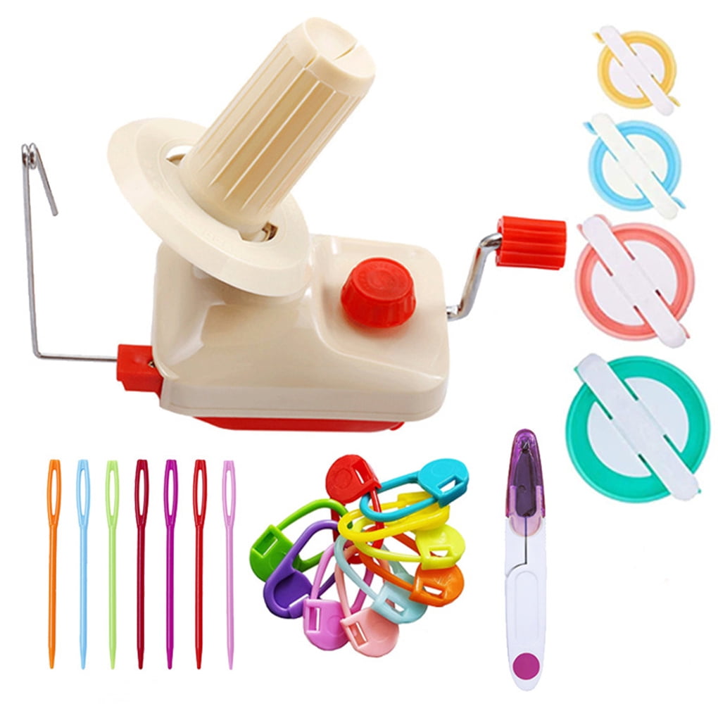 Linyer Yarn Winder Practical Crocheting Machine Multifuctional Crafts