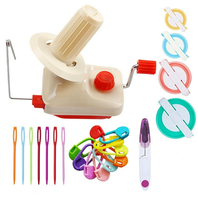Bearachild Enrollador de agujas, artesanía multifuncional, accesorios para manualidades, soportes para manualidades, enrolladores innecesarios Decoración del hogar 03