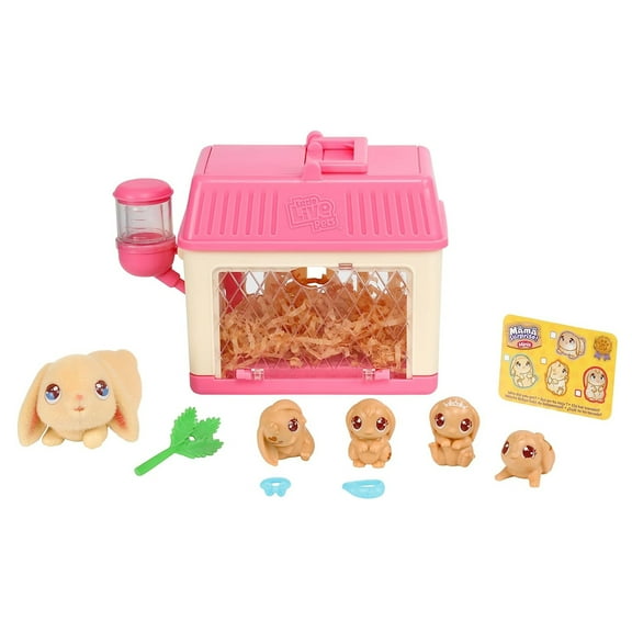 Little Live Pets Mama Surprise Lil' Bunny Minis, Ages 5