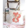 thumbnail image 2 of Fox Cotton Canvas Pillow Cover, 2 of 3