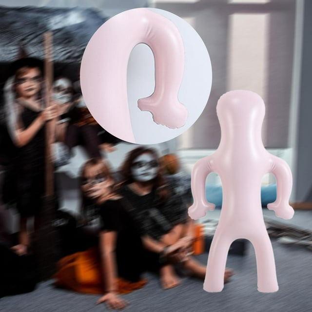 Maniquí inflable de utilería para disfraz de Halloween, modelo de exhibición inflable para decoraciones de Halloween masculinas para disfrazarse.