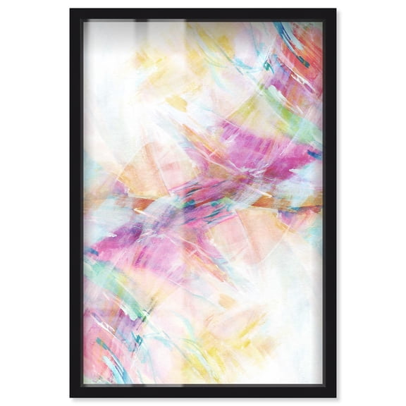 Essence of Modernity Shadowbox Print Patel Art Prints by Art Remedy, Black Frame, 10 x 15